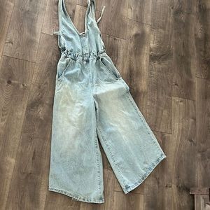 Denim jumpsuit